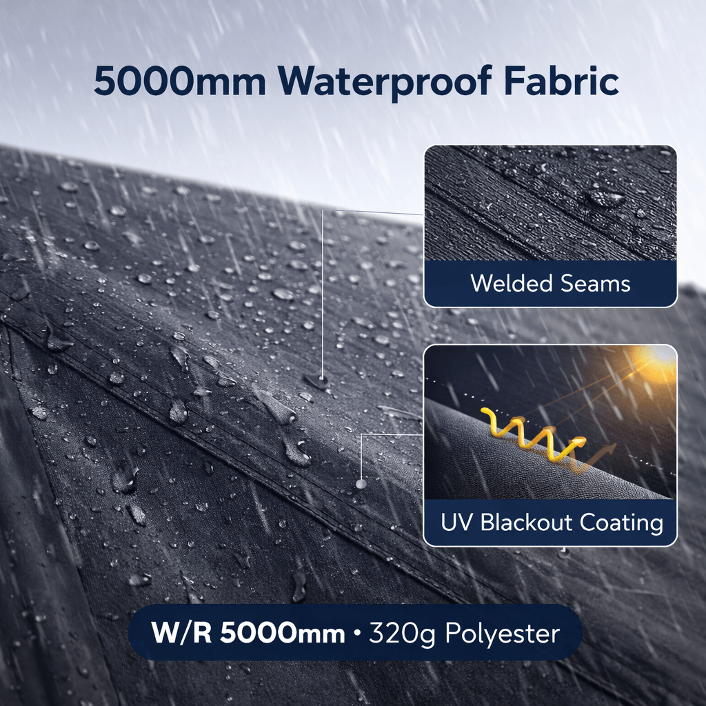 ARCTWONDER Hard Shell Rooftop Tent - 5000mm Waterproof Fabric